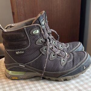 Ahnu Dark Brown Outdoor Boots